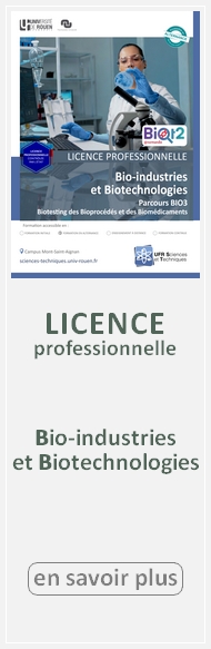 Licence Pro BIO3