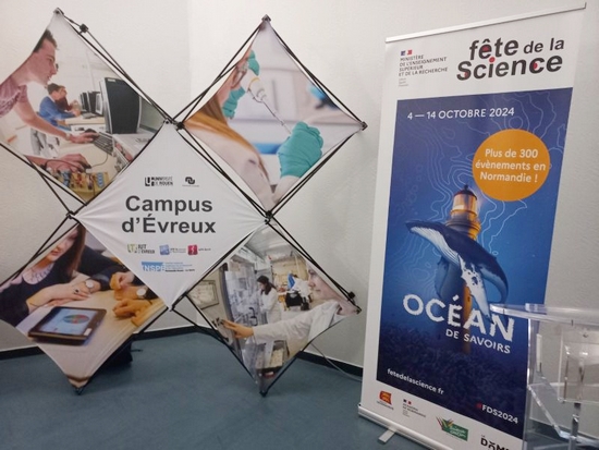 Fête de la Science 2024 - Campus d'Evreux