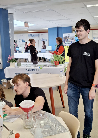 Xavier Richard et Baptiste Barbault, doctorants Xavier Richard et Baptiste Barbault, doctorants