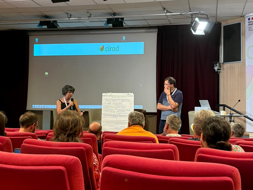 Barbara PAWLAK en restitution d'atelier