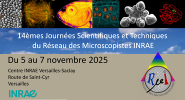 14èmes Journées Scientifiques et Techniques du Réseau des Microscopistes INRAE